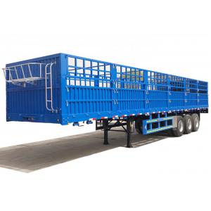 China Curb Weight 6.2T Stake Semi Trailer 12R22.5 Fence Cargo Trailer supplier