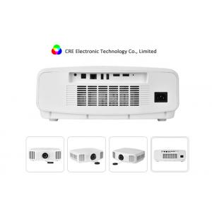 China Native 2K 3300 lumens 3LCD LED Projector 130W Power For Home Entertainment supplier