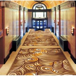 Large Area Full Of Printed Commercial Floor Mat Customized Hotel Carpet