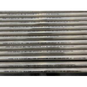 China ASTM B622 C22 (UNS NO6022) HASTELLOY STEEL SEAMLESS TUBE ET-ASTM E571 , UT-E213 wholesale