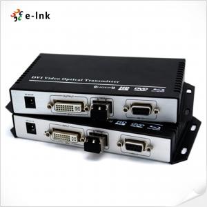 Full Digital 10Gbps DVI Optical Fiber Transceiver No Compression