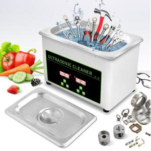 China 0.8L 35W Gold Glasses Ultrasonic Cleaning Bath CE Tool Ultrasonic Cleaning supplier