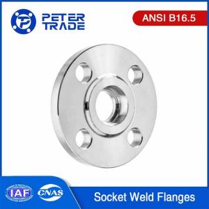 ANSI B16.5 300LB Carbon Steel Raised Face Socket Weld Pipe Flange SWRF NPS 1/2 To NPS 24 Apply For Chemical Industry
