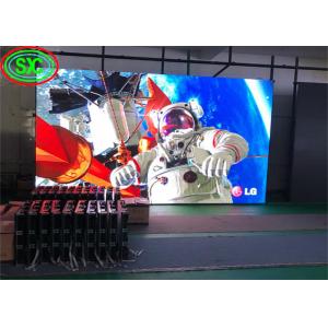 China Waterproof HD P4 Indoor Full Color LED Display Rental Fixed Advertising Video Billboard supplier