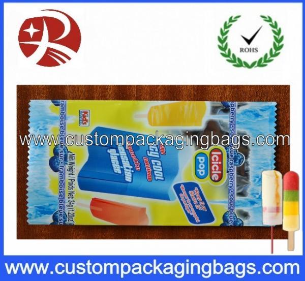 Ice Cream Plastic Food Packaging Bags Ecofriendly Biodegradable