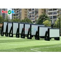 China Oxford Cloth Inflatable Movie Screen Outdoor Inflatable Projection Screen Open Air Cinema on sale