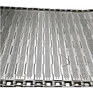 Industrial Stainless Steel Flat Top Chain Mesh Belt For Food Processing Conveyor