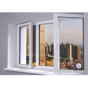 Outward / Inward Open Aluminum Casement Windows , Clear Tempered Glass Window