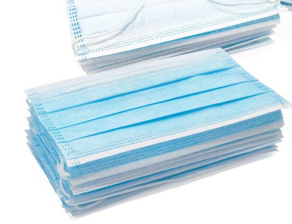 Lightweight Elastic Ear Hooks 3 Ply Non Woven Face Mask