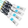 China H3C QSFP-4X10G-D-AOC-2M多用性がある2m （4 10G SFP+の活動的な光学ブレイクアウト ケーブルへの7ft） 40G QSFP+ wholesale