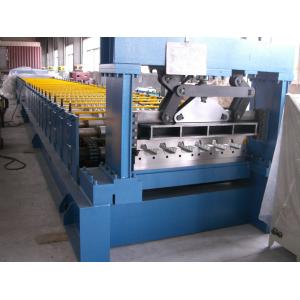 China PLC Control Hydraulic Floor Deck Roll Forming Machine For Industrial Building supplier