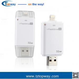 China I-flash drive otg usb flash drive for Phone 6S Plus pad adding Extra Storage supplier