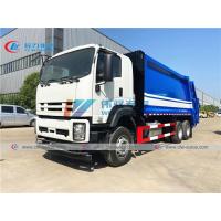 China ISUZU VC46 6X4 10 Wheel 20m3 18m3 Compressed Garbage Truck on sale