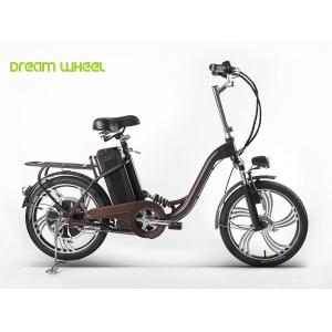18 Inch Wheel Suspension Frame Electric Cruiser Bike With 250w Brushless Motor