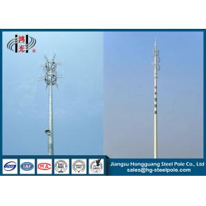 45m Round Telecommunication Towers Mobile Phone Antenna Towers