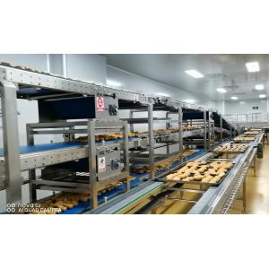 Multi Deck Bread Cooling Belt Conveyor With Human Computer Interface