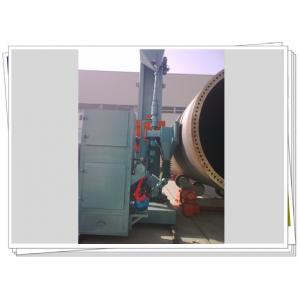 China Heavy Duty Self Aligned Rotator Wind Tower Production Line With Motorized Trolley supplier