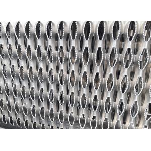China 11GA Thick Aluminum Perforated Grip Strut Grating For Plank Walkway Stair Tread supplier