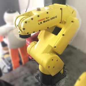 Second Hand Mini Industrial Robot LR Mate 200iD  For Cafe / Ice Cream Station