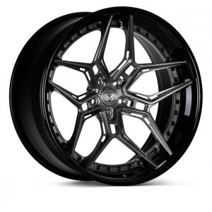 China 3 PC EVO4R Rims Forged 18 19 20 21 22 inch for VW T5 T6 Brushed Black Wheels supplier