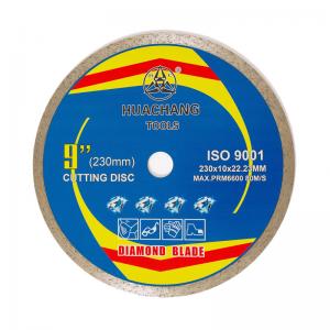 230x22.23mm diamond blade wet saw tile cutter 9 inch diamond blade for porcelain