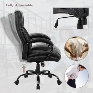 High-Back Ergonomic PU Desk Task Executive Chair Big and Tall Office Chair