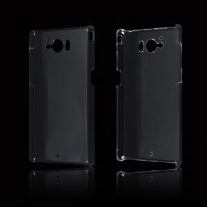 Crystal Clear plastic cell phone case cover for Sharp SHV32
