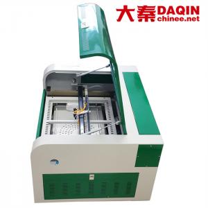 China 40w Co2 Daqin Laser Cutting Machine With Exhaust Fan Usb Port supplier