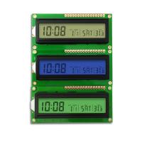 China YG LED Character LCD Modules , 5V lcd display 16x2 green Backlight color on sale