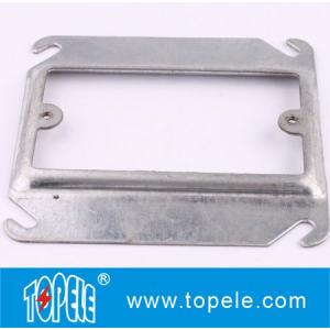 TOPELE 72C13 4-11/16" SQUARE STEEL OUTLET BOX COVER RAISED 1/2" .  200-PACK