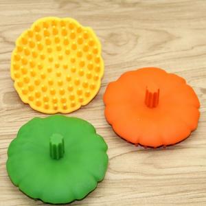 China Easy To Use Silicone Face Brush , Angular Blush Silicone Face Scrubber supplier