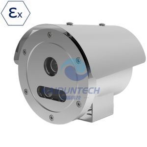 Explosion Resistant Intrinsically Safe CCTV Camera with Enhanced Signal Processing and Easy Setup for Hazardous Zones