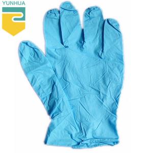 China Resistant Static Nitrile Gloves Chemical Resistance For Family Hygienic Protection supplier