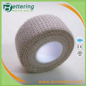 China 2.5cm Check Pattern H-Eab Elastic Adhesive Bandage finger tape thumb tape bandage supplier