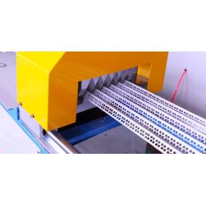 China Máquina plástica horizontal da extrusão do perfil para o grânulo de canto do ângulo do PVC supplier