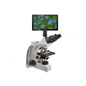 China 9.7 Inch LCD Digital Microscope 100X Objective with 5 Million Pixel Camera supplier