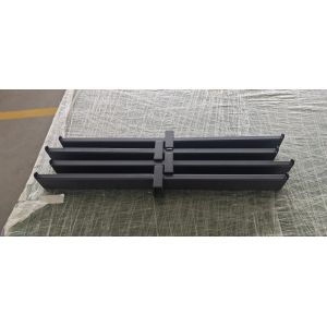 China AT-0303 9" RECTARAIL DOUBLE FACEOUT Shop Fitting Hooks Metal Rectangle Straight Arm Hooks wholesale