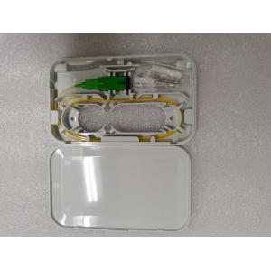 SC APC 1 Port Fiber Optic Termination Box 0.9mm Cable Pigtail SC APC Adapter SX