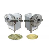 China Ginger Slice Garlic Shredding Chips Stripper Machine Capacity 100-150KG/H on sale