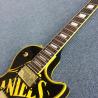 JACK DANIELS standard LP electric guitar guitar, black and yellow combination,