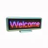 China Red/Blue/Pink Messsage LED display Moving Scrolling Programmable Sign Rechargeable C1664RB wholesale