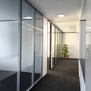 China Internal Glass Room Dividers Fire Rated Glass Partition For Home Office supplier