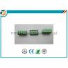 China Pitch 5.0mm PCB Screw Terminal Block Connector 2 PIN Green Color wholesale