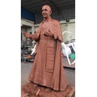 China Religious Figures Copper Famous Portrait Sculpture For Exhibition Hall on sale
