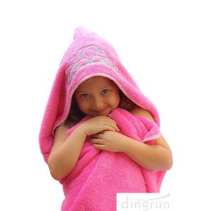OEM Welcome Durable Hooded Poncho Beach Towels Skin Friendly Soft