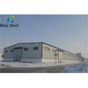 China Single Storey Prefabricated Steel Structure Prefab Storage Buildings supplier