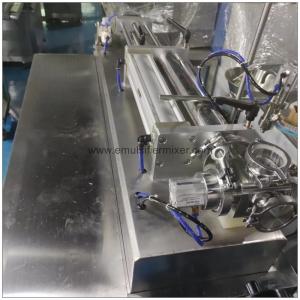 China SUS Liquid Soap Filling Machine Bottle Piston Pneumatic 50-500ml Filling Machine supplier