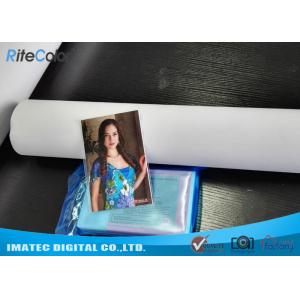 China Single Side Printing Matte Finish Photo Paper / A4 Matte Photo Paper For Canon Epson Hp Plotters supplier