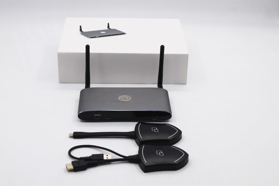 Share presentations and collaborate securely over your existing network with the WP-12