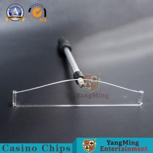 Aluminum Alloy Retractable Poker Chip Rake Anti Counterfeiting